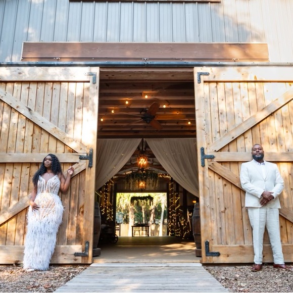 Portia and scarlett white feather dress. - Picture 7 of 9